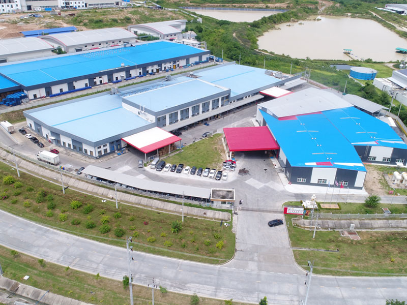 La fabbrica in Tailandia ha avviato la produzione.