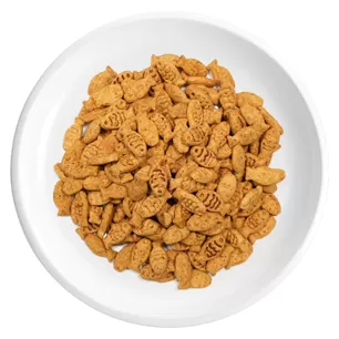 Biscotti per gatti al gusto di erba gatta con tonno e pollo