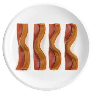 Fette di bacon di pollo
