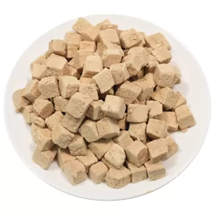 Cubetti di petto d'anatra liofilizzati