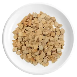 Cubetti singoli di tonno liofilizzato